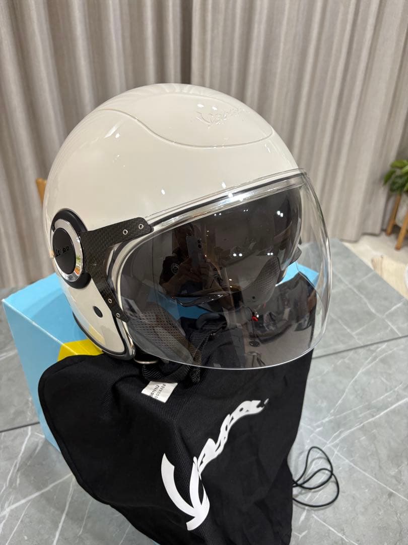 専用Vespa VJ 純正ヘルメットモンテビアンコ（白）XL