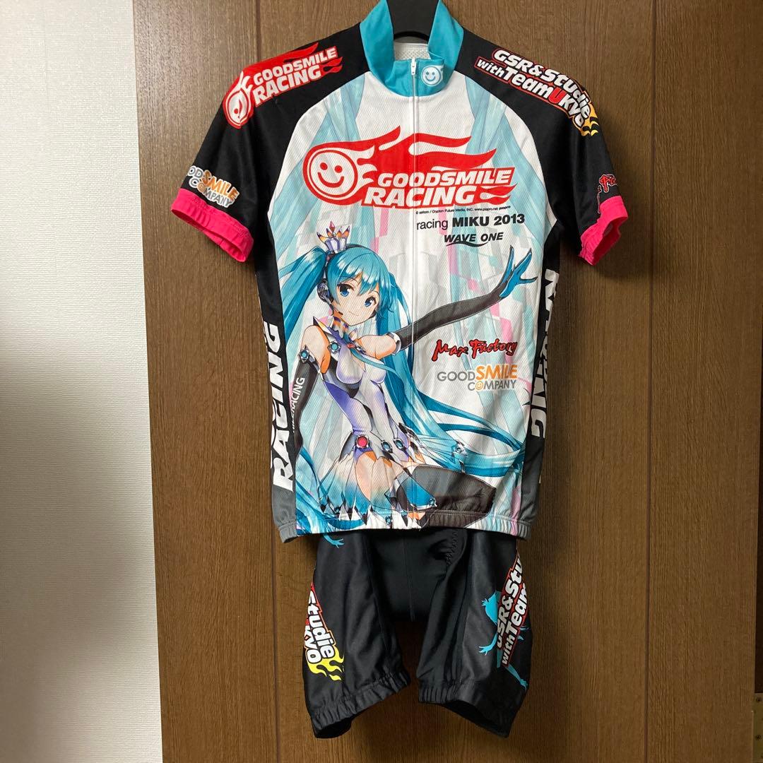 激レア！初音ミク　サイクルジャージ　上下セット　Mサイズ