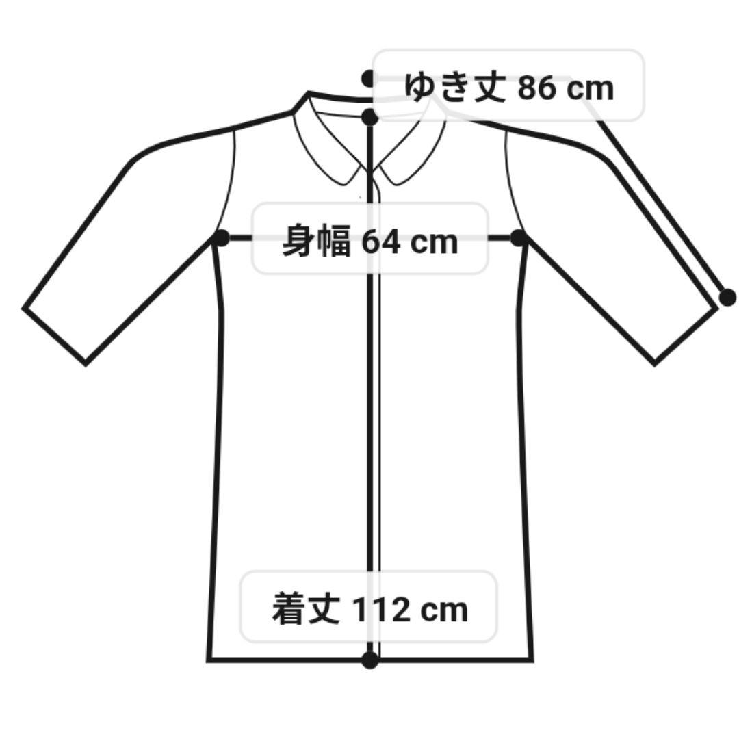 ビアズリー　ユルトレンチコート　キャメル　フリーサイズ