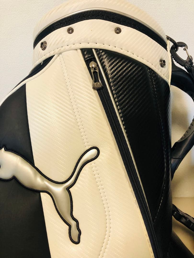 【送料込み】廃盤希少　PUMA プーマ キャディバッグ　ゴルフバッグ