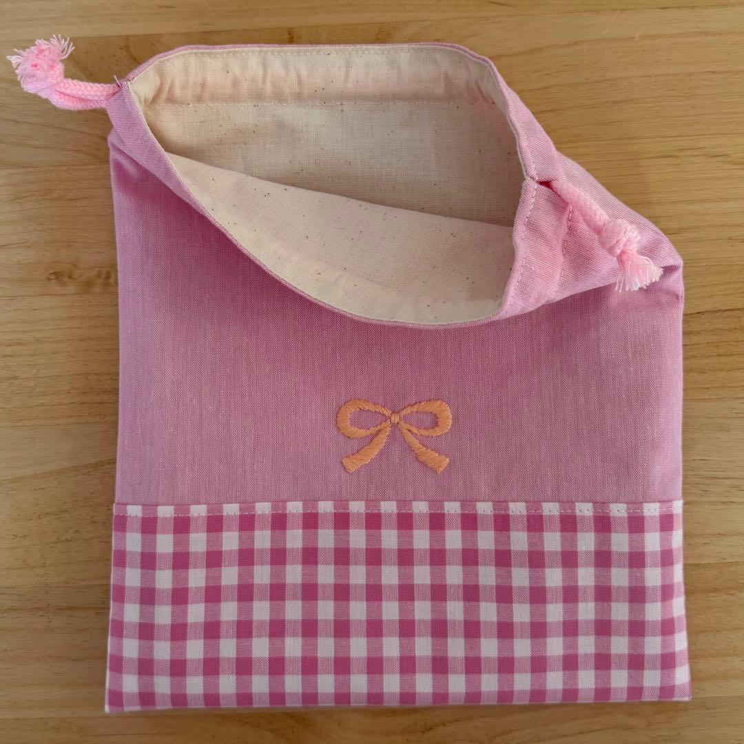 mmer.k❤︎　レッスンバック　体操着袋　上履き袋　給食袋　4点セット