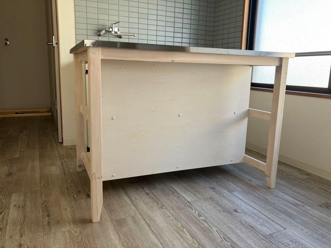 ニトリ 作業台 ステンレス