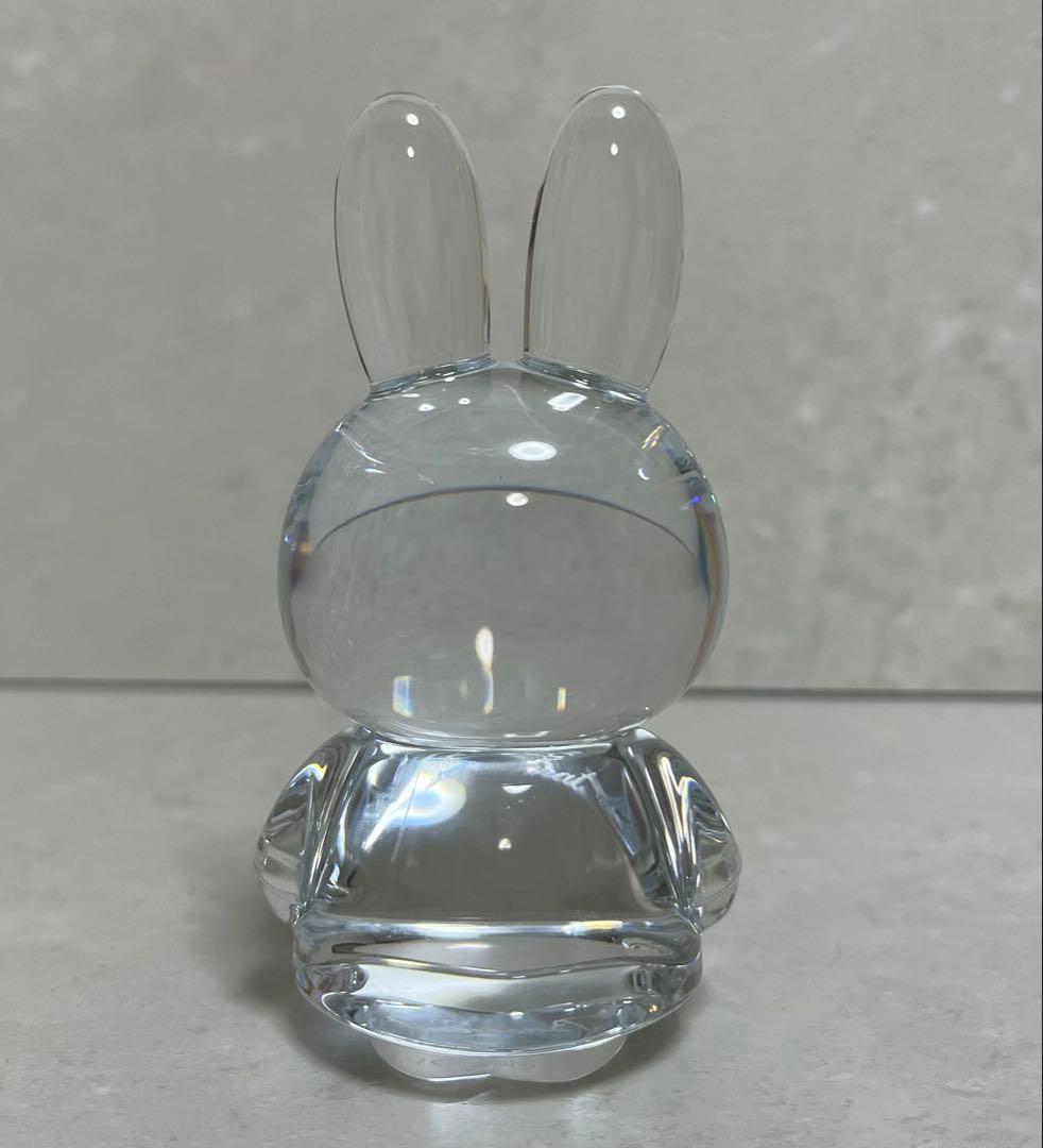 Baccarat × miffy クリスタル ミッフィー置物 ⭐️美品