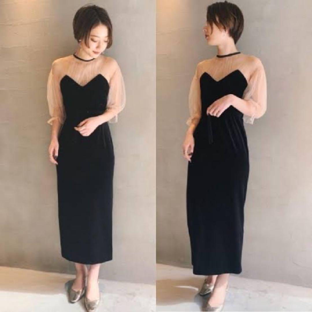 ameri vintage 田中みな実様着用　オケージョンドレス