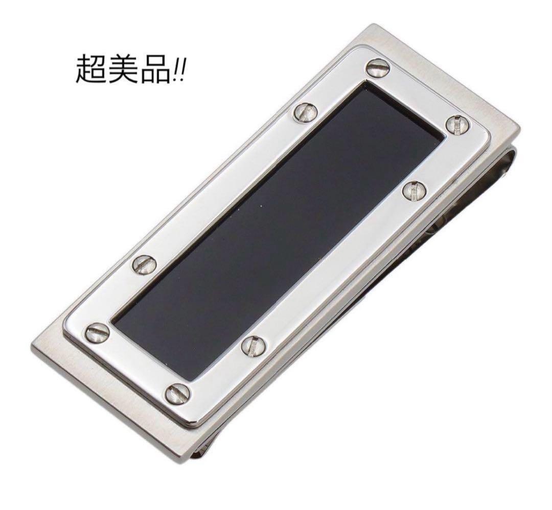 H2142 美品 カルティエ サントス ドゥ カルティエ マネークリップ