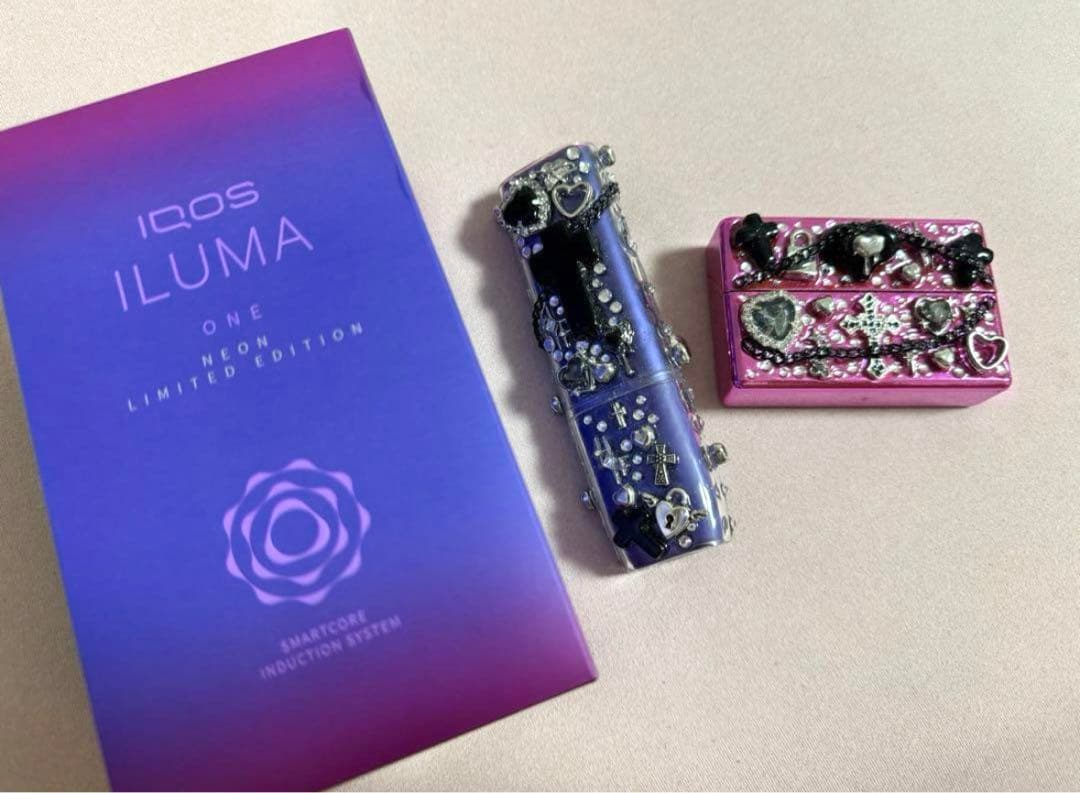 IQOS ILUMA ONE デコケース タバコケース セット メンヘラ