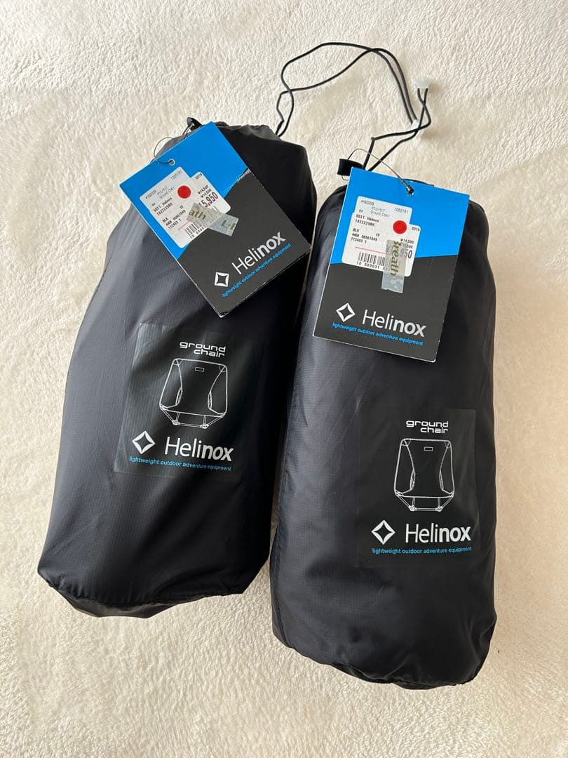 Helinox グラウンドチェア ブラック　新品