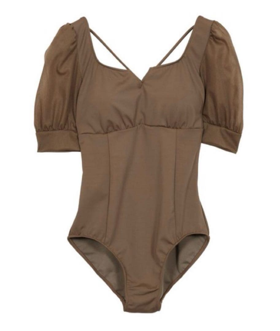 水着・ラッシュガード Ameri vintage MEDI SHEER PUFF SWIM WEAR