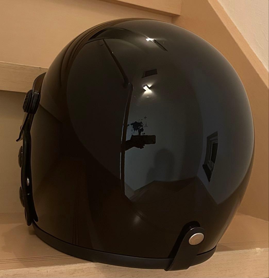 TT&COブラックフルフェイスヘルメット