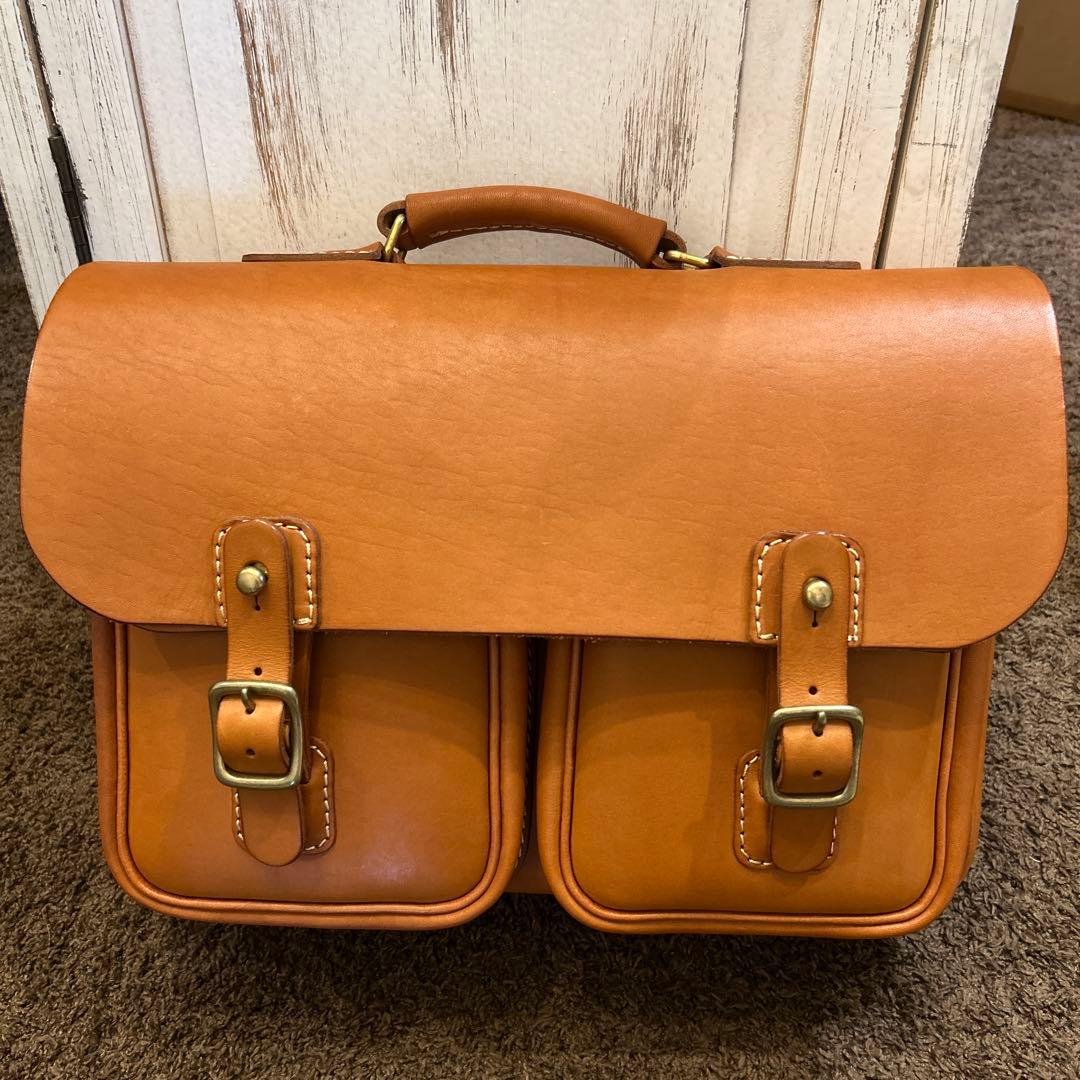 HERZヘルツ　ダブルポケットスタンダード3wayバッグ