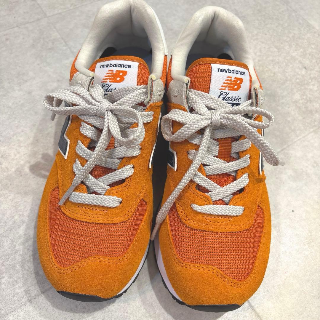 NB 574 Amazon限定色？　オレンジ　23.5cm