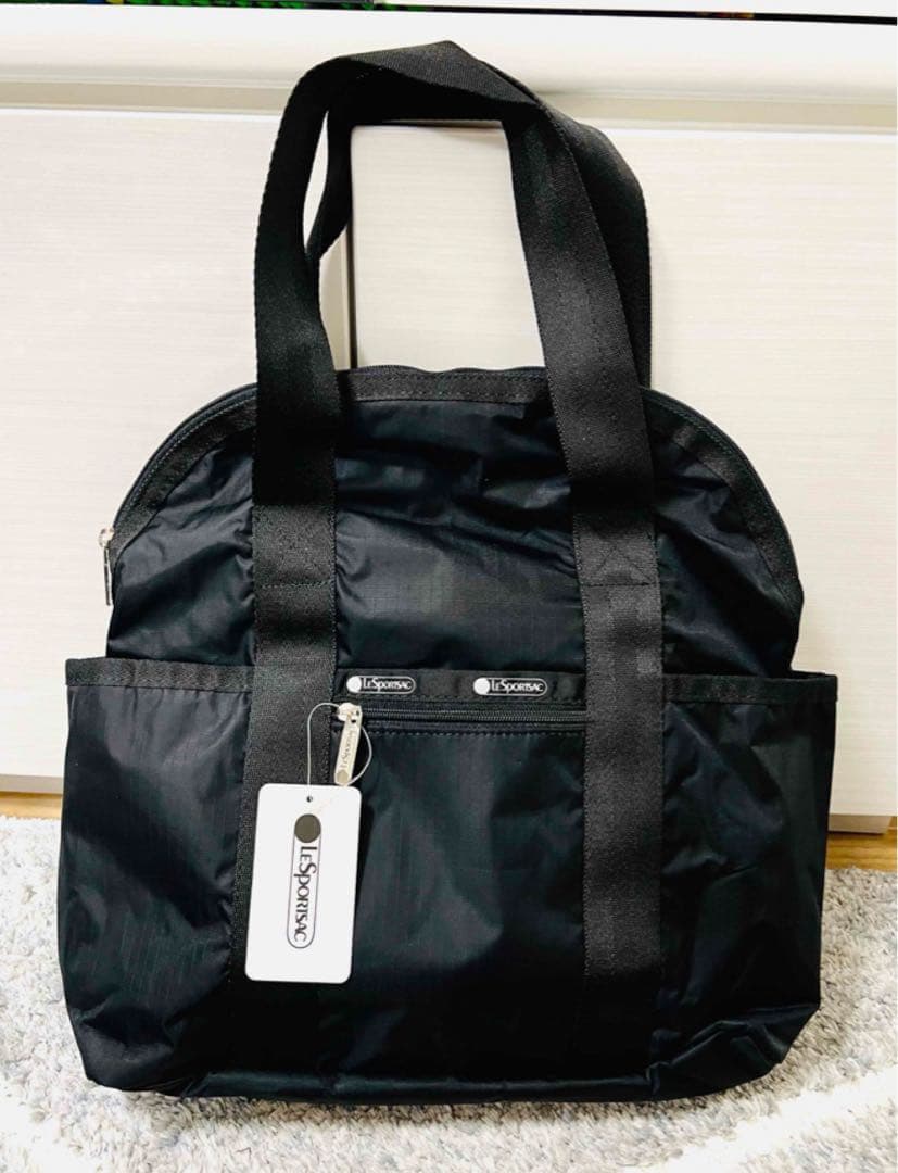 レスポートサック　ブラック　BLAK リュックサック