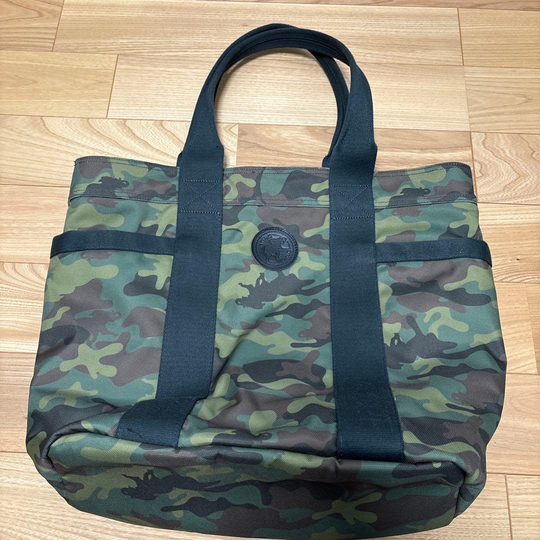 HUNTING WORLD トートバッグ　カモフラ