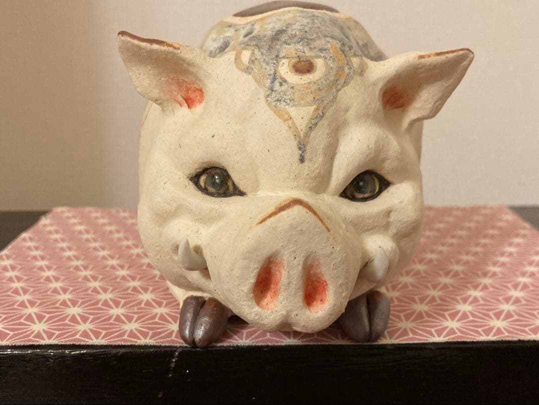 陶都窯　吉田一也さんの干支シリーズ　亥