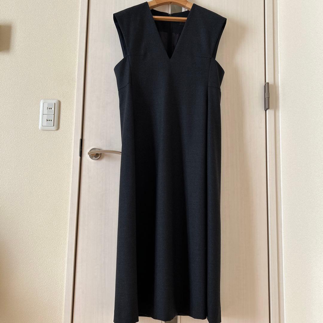 【TOMORROWLAND collection】　ウールジャンパースカート