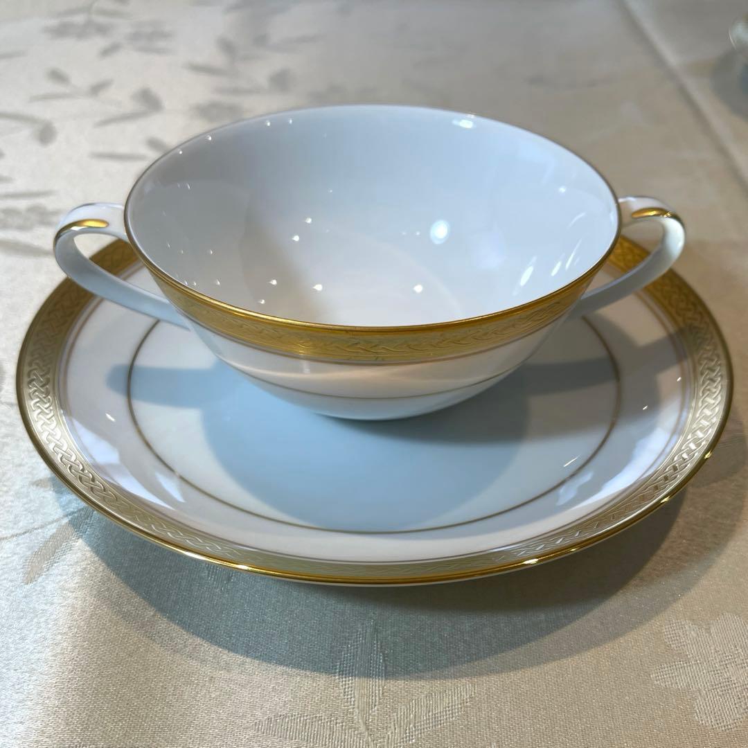 ☆美品☆ ノリタケ ローゼンボルグ スープ椀皿 4客セット