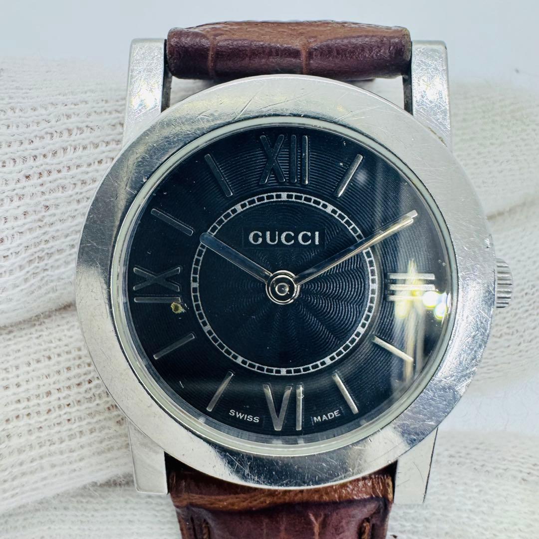 ✨GUCCI✨グッチ✨5200L✨ブラック文字盤✨クォーツ✨ヴィンテージ✨腕時計