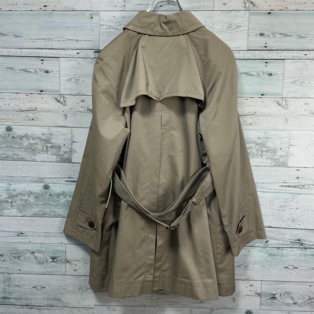☆大きいサイズ・5L☆23区 フラワー柄ライナー付きトレンチコート　美品　48