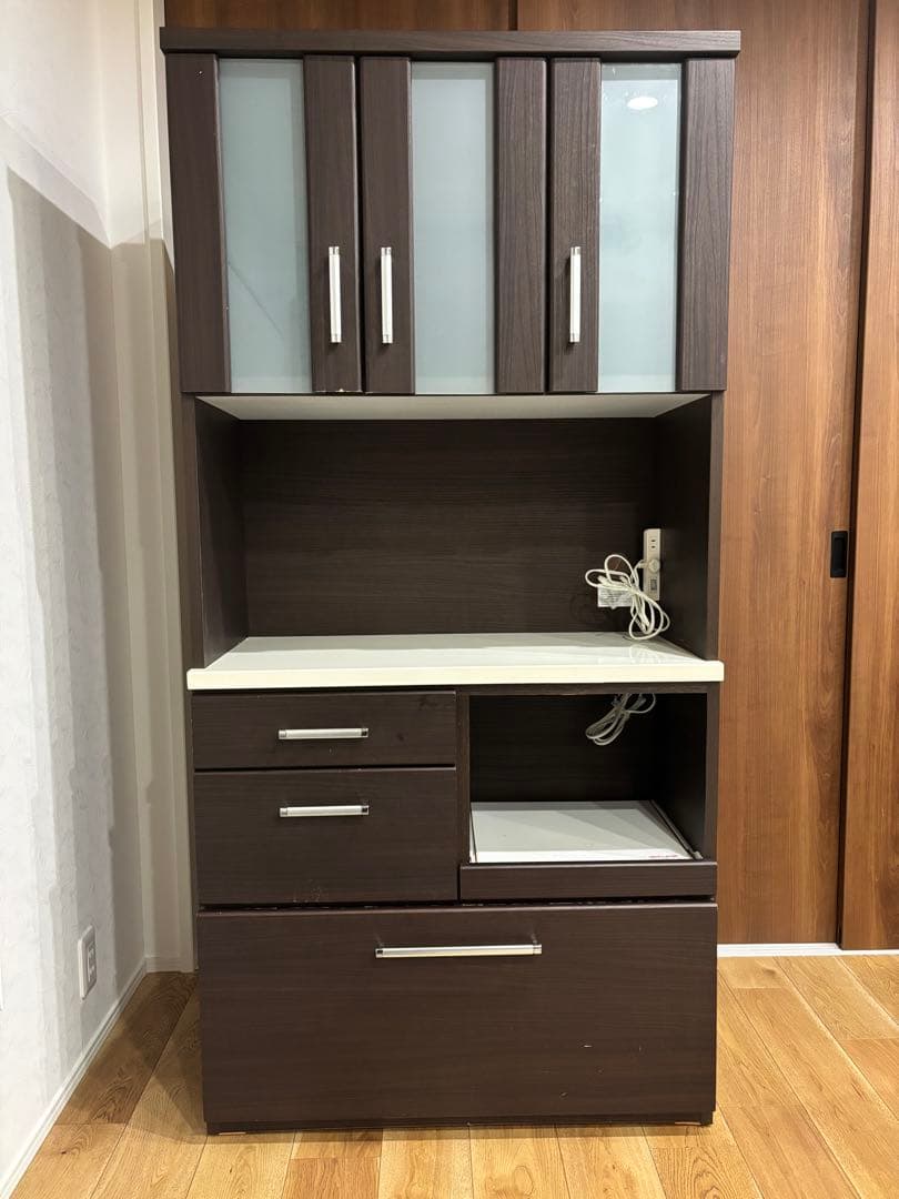 ニトリ　食器棚　キッチンボード