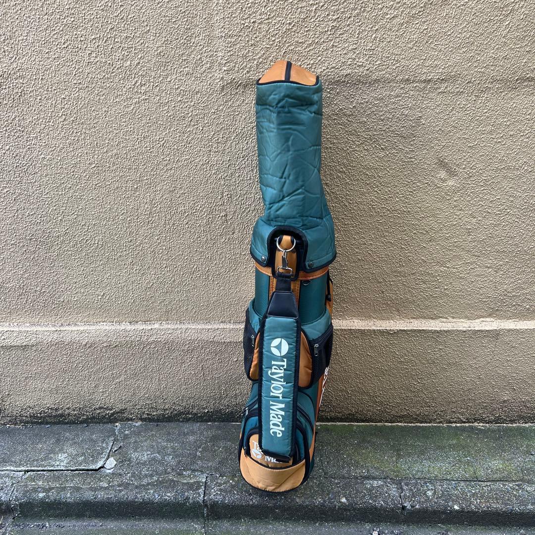 Taylor Made キャディバッグ オレンジ グリーン　ビンテージ