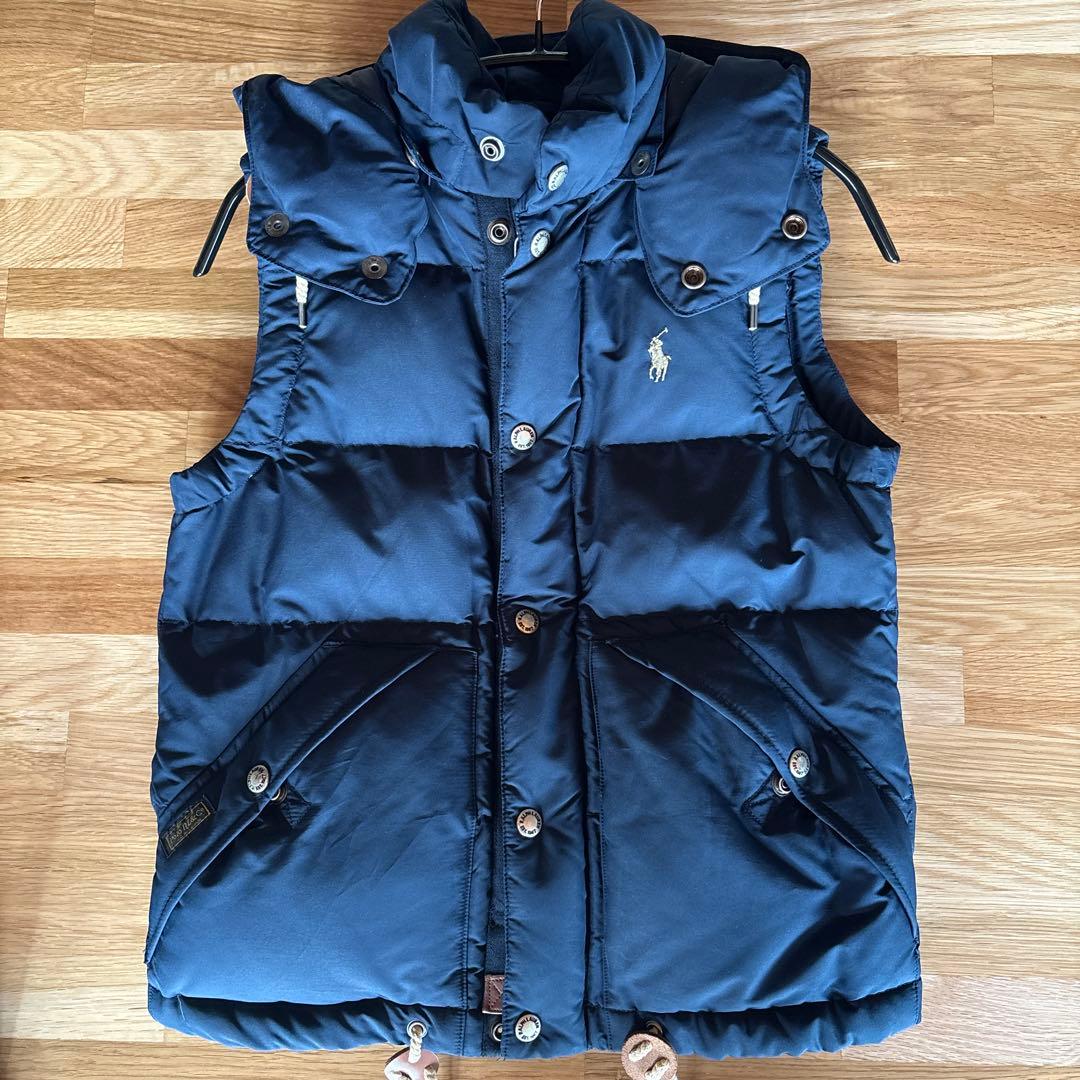 Ralph Lauren ネイビー ダウンベスト　XS