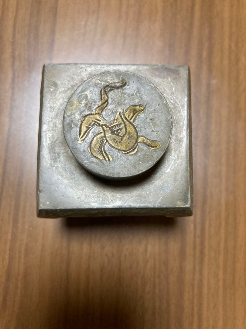 龍*ん様 光大正金王市天順制 骨董品 茶入れ アンティーク