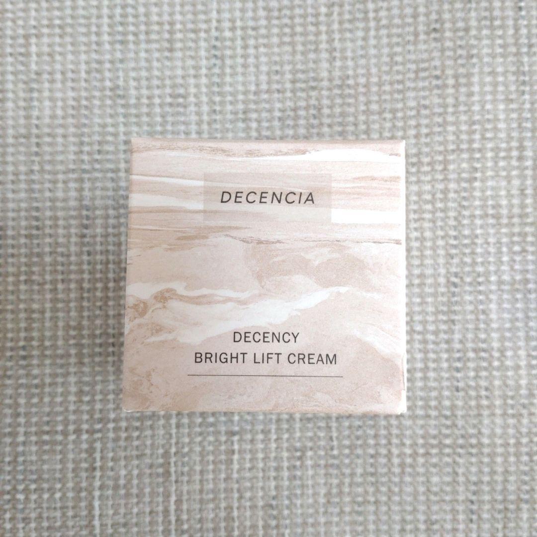 DECENCIA BRIGHT LIFT CREAM(敏感肌用美白クリーム)