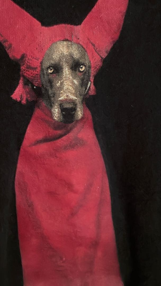 【USA】90s William Wegman vintage tee M