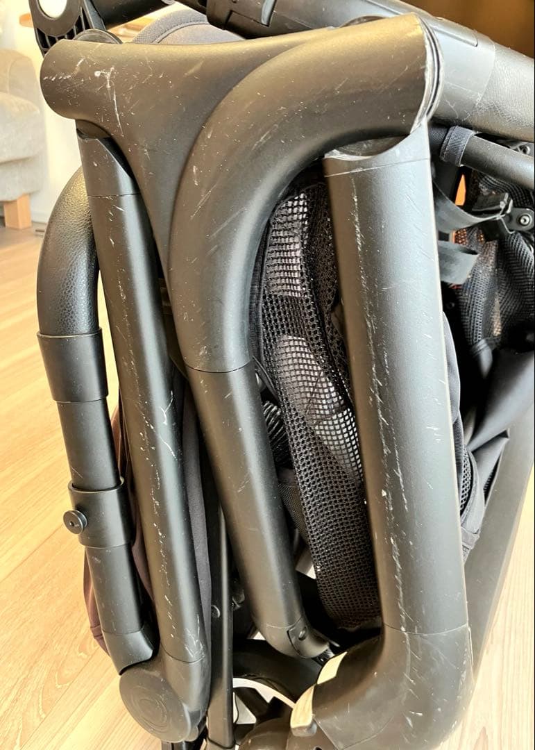 バガブーバタフライ bagaboo ミッドナイトブラック バンパー付 ベビーカー