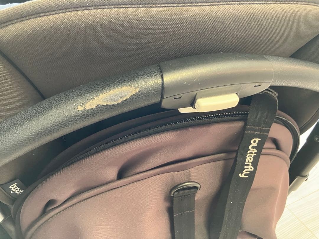 バガブーバタフライ bagaboo ミッドナイトブラック バンパー付 ベビーカー