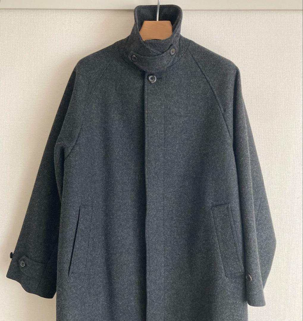 steven alan スティーブンアラン チャコール XL バルカラーコート