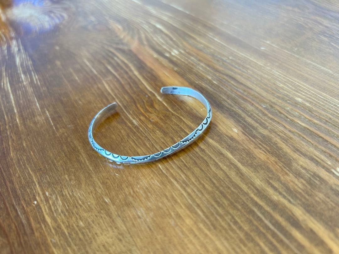 インディアンジュエリー　バングル　ナバホ族