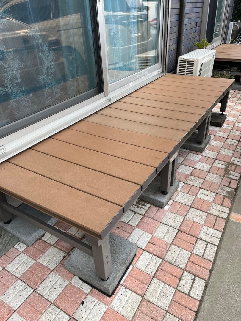 Daruさん！人工木アルミデッキ　90×90 5セット