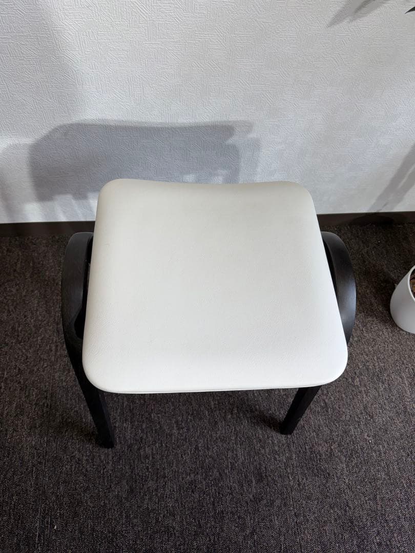 IDC OTSUKA 大塚家具 スタッキングスツール2個セット 剣持勇 秋田木工