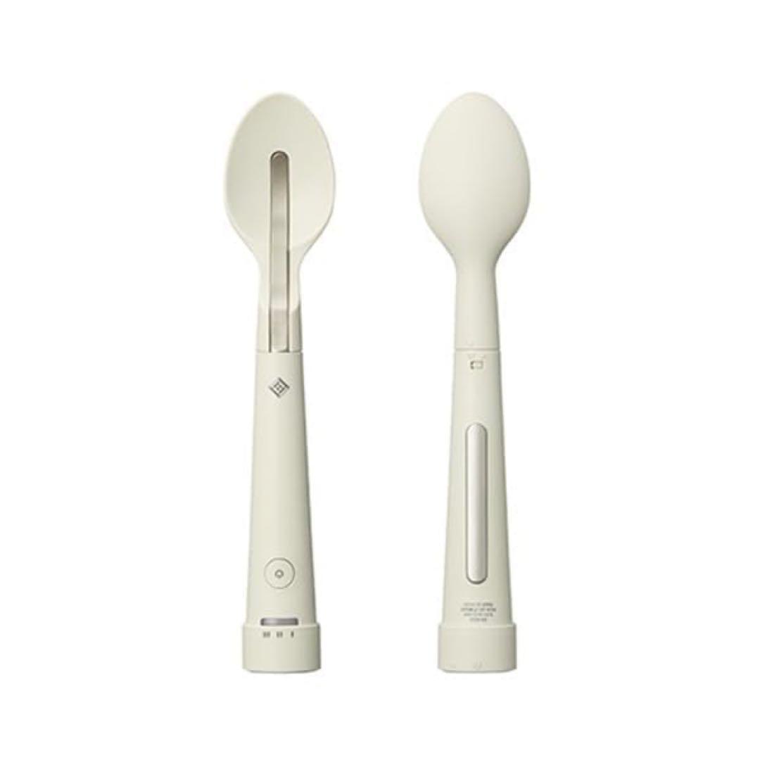 KIRIN キリン エレキソルト スプーン ES-S002 減塩 ホワイトグレー