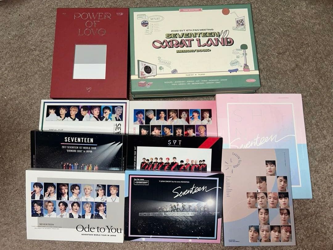 SEVENTEEN DVDまとめ売り