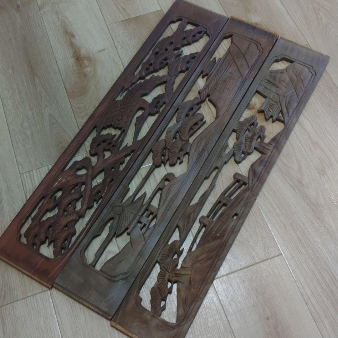 欄間　年代物　インテリア