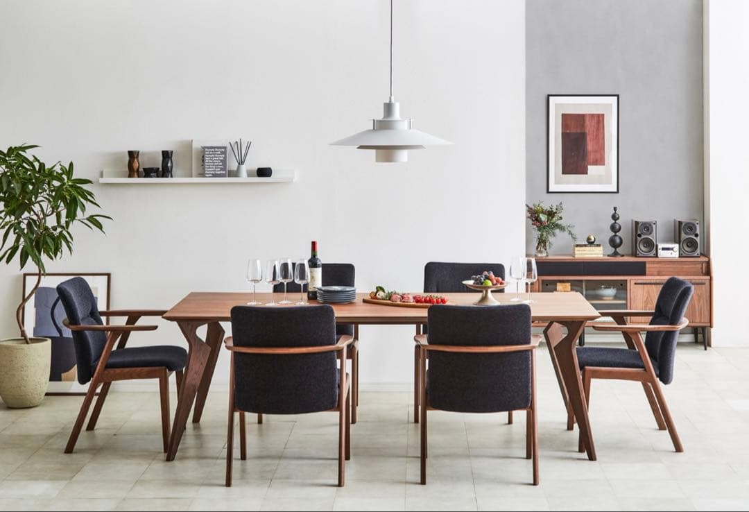 送料無料【新品】国産高級テーブル 天板140㎝ メラミン ブラウン色