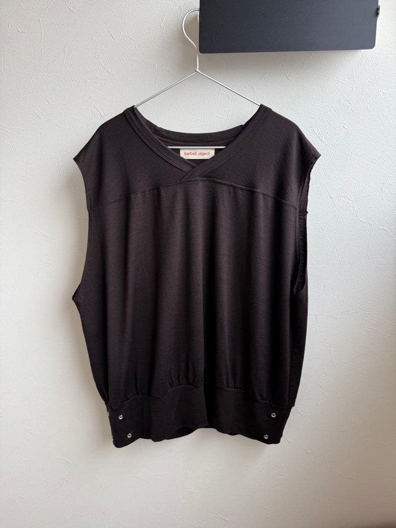 [新品未使用] barbell object bo ns top ブラウン