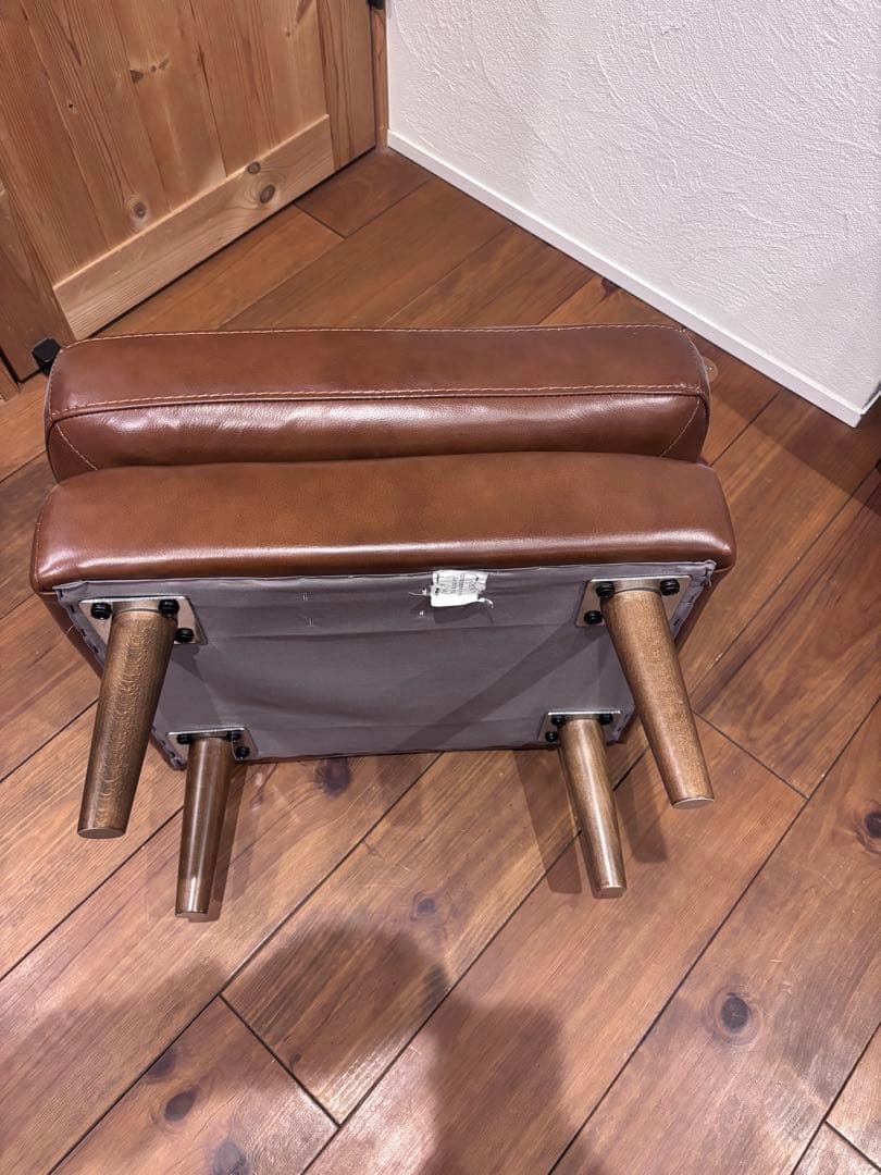 美品✨希少•廃盤品 UNICO MOLN ウニコ モルン オットマン　本革