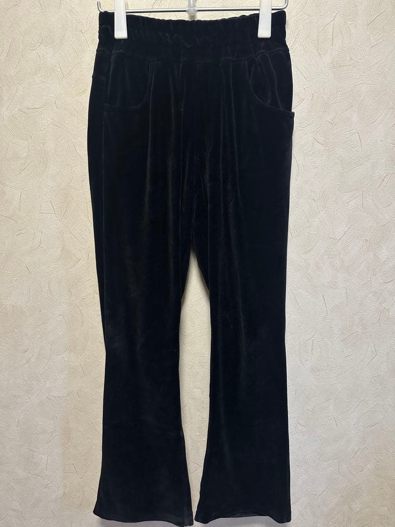 kinema ベロア　フレア　パンツ　キネマ　22aw pablo vinci