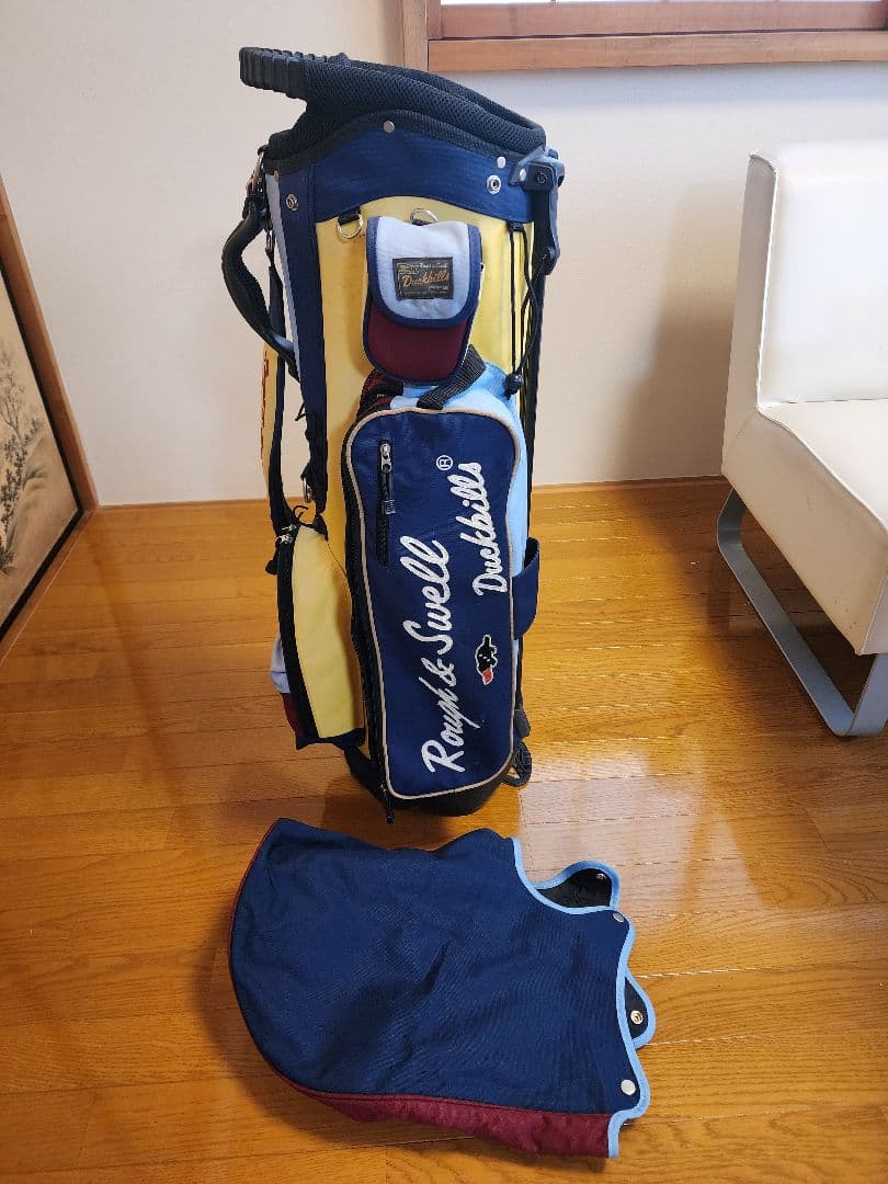 ラフアンドスウェル キャディバッグ カバー付き 送料込み