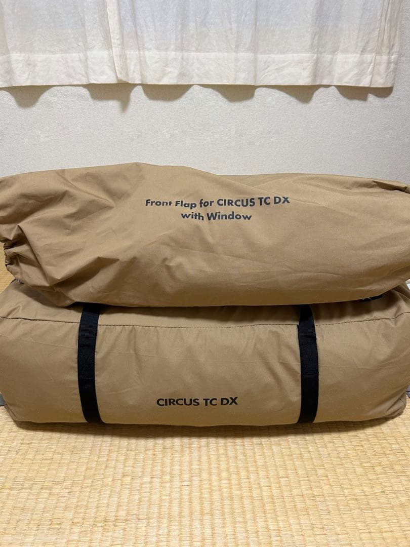 テンマクデザイン サーカス tc dx + フロントフラップ 窓付 セット