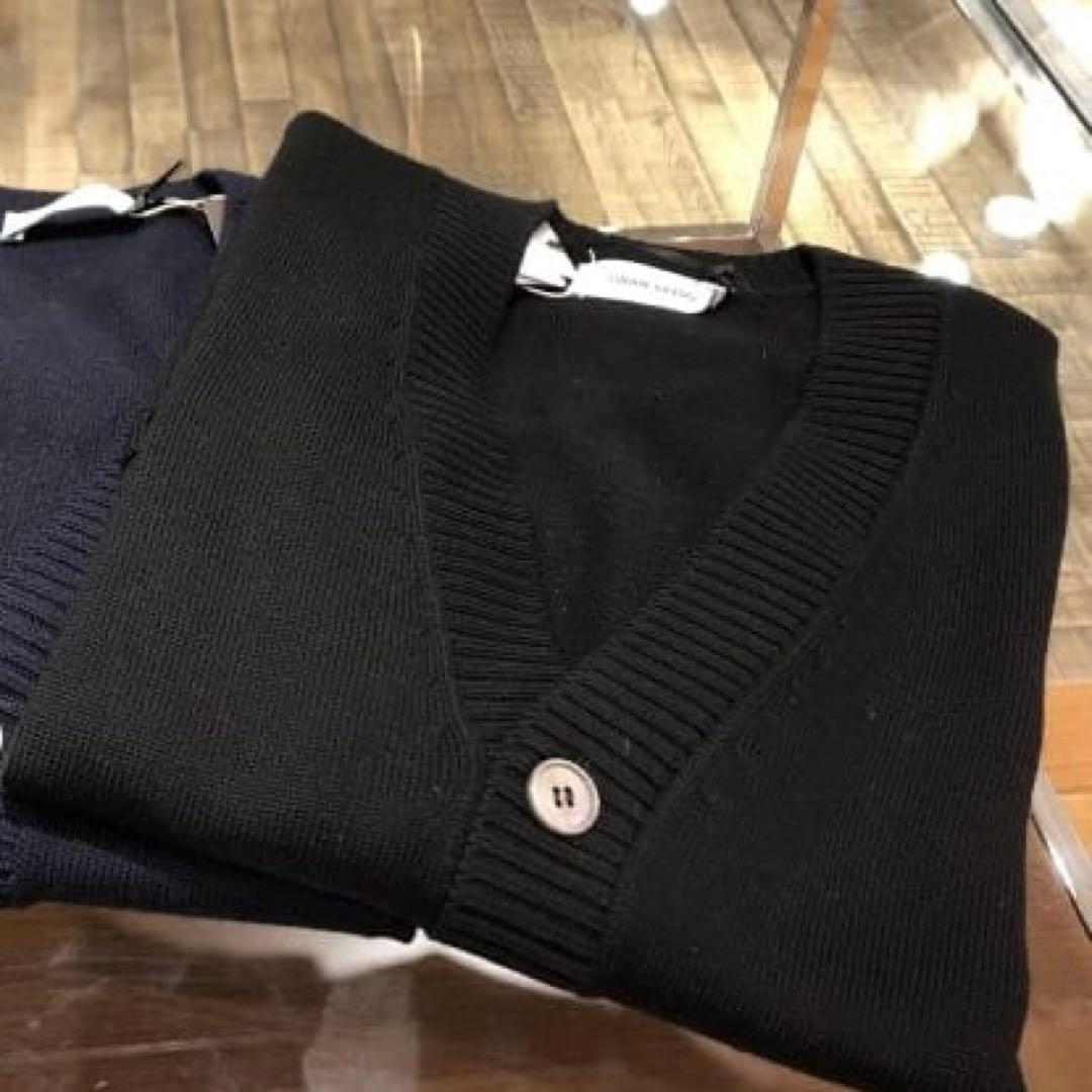 GRAN SASSO / グランサッソ 8ゲージ ウールニットカーディガン 48