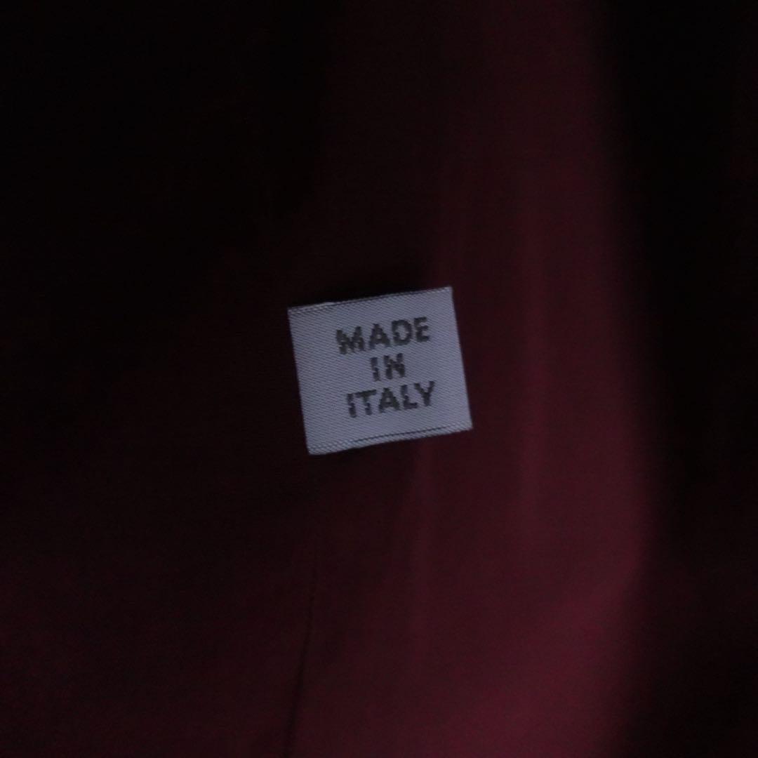 1990s allegri コットンナイロン　スタンドカラーコート　イタリア製