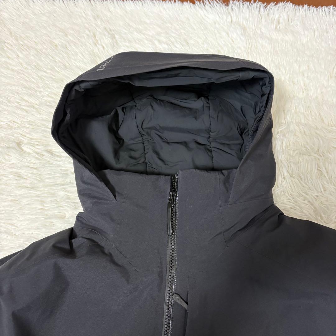 定価12万超え 展示品【アークテリクス】レイルパーカー M 黒 GORE-TEX