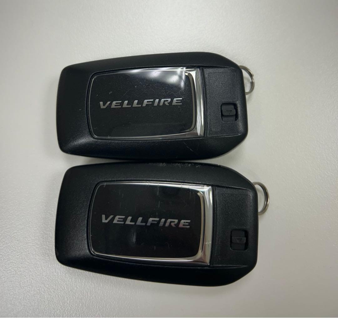 トヨタ VELLFIRE リモコンキー 2個セット
