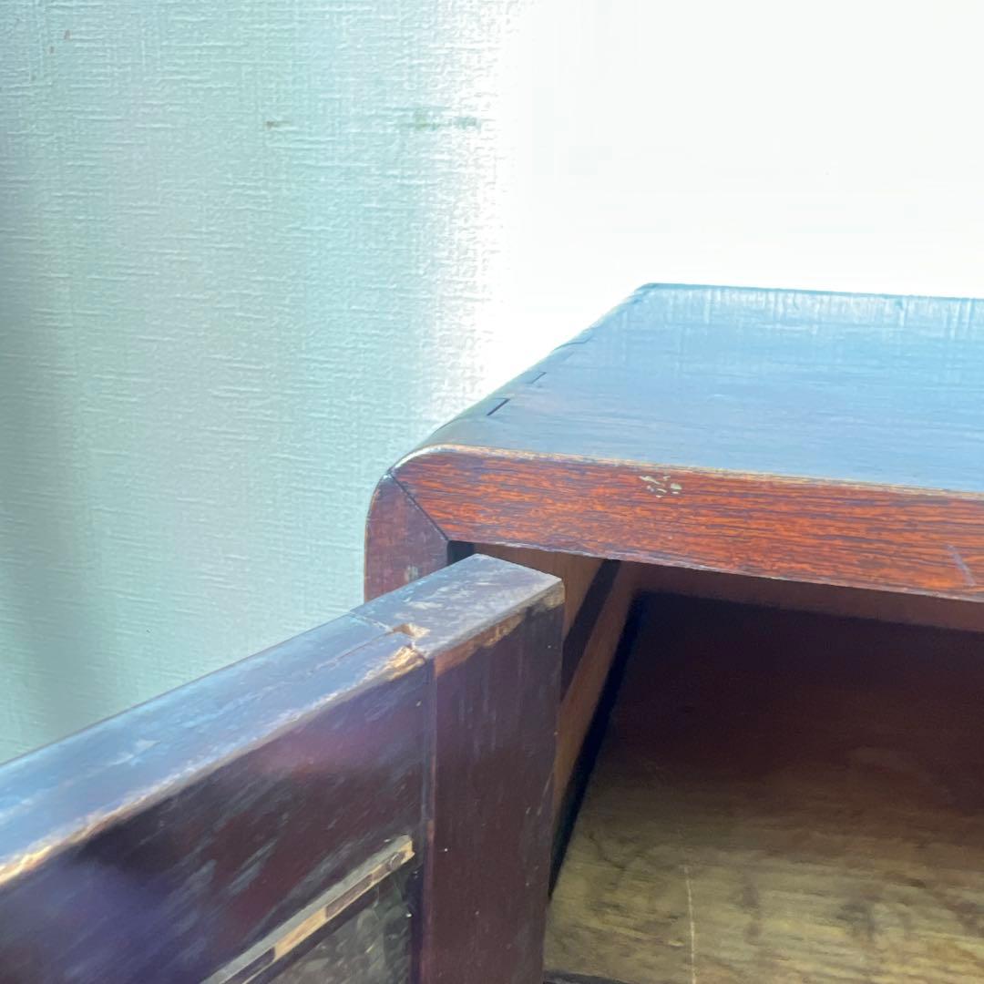 昭和レトロ 本棚 収納棚 当時物