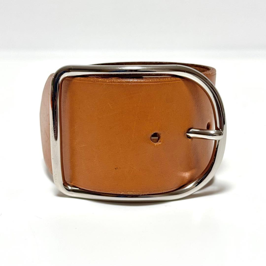 エルメス マルジェラ期 Api GM アピ GM レザー ブレスレット バングル