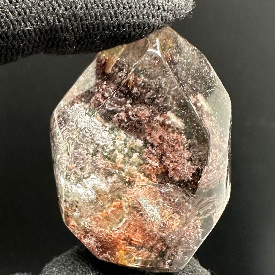 【高品質】ガーデンクォーツピンク緑白茶色四季天然石フリーカット置物花フラワー景色